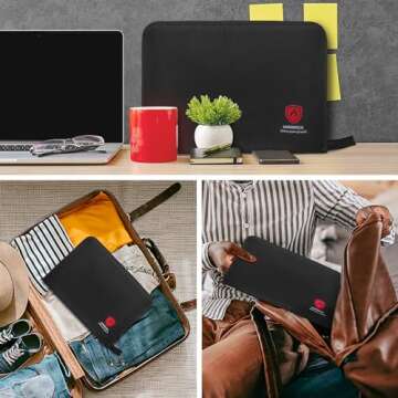 Fireproof Accordion File Organizer For Important Documents