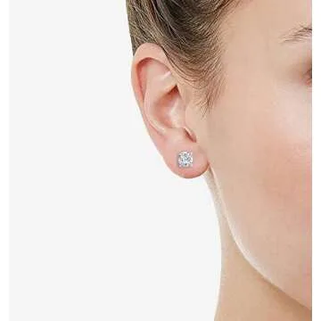 Elegant Round Diamond Stud Earrings - Ethical Luxury