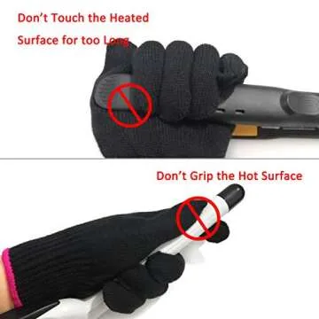 Professional Heat Resistant Gloves for Hair Styling