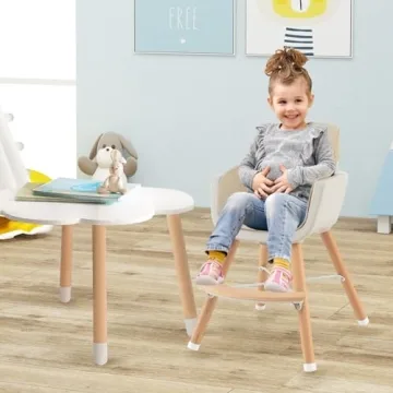 BABY JOY 3-in-1 Adjustable High Chair with Removable Tray