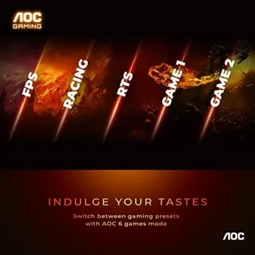 AOC C32G2 32" Curved Gaming Monitor with 165Hz Refresh Rate