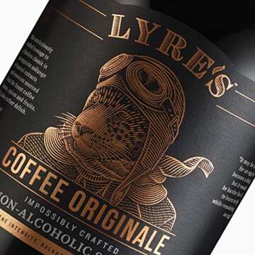 Lyre's Coffee Originale Premium Non Alcoholic Spirits, Mocktails & Nonalcoholic Drinks, Coffee Liqueur Style, 23.7 Fl Oz