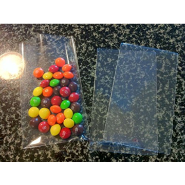 Buy UNIQUEPACKING 100 Clear Cello Bags 3x5 inches