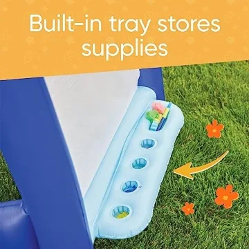 Hearthsong Inflatable Kids Art Easel for Indoor & Outdoor Use