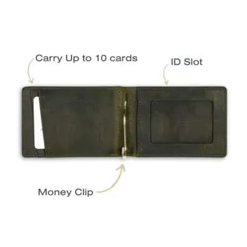 Andar RFID Slim Minimalist Leather Wallet - The Apollo