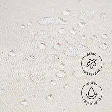 Nursery Works Sleepytime Rocker in Performance Cream Eco-Weave with Light Legs, Water Repellent & Stain Resistant, Greenguard Gold and CertiPUR-US Certified