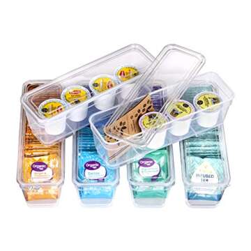 AB Designs Clear Bins Set for Perfect Home Organization