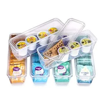 AB Designs Clear Bins Set for Perfect Home Organization