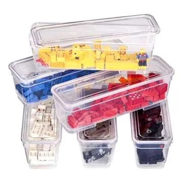 AB Designs Clear Bins Set for Perfect Home Organization