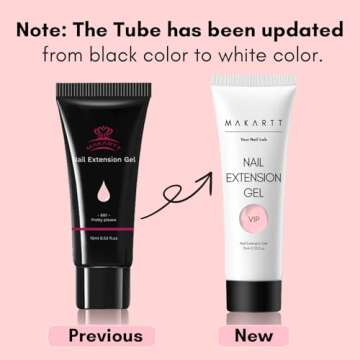 All in One Makartt Poly Nail Gel Kit with Slip Solution