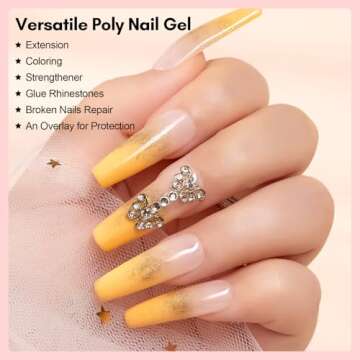 All in One Makartt Poly Nail Gel Kit with Slip Solution