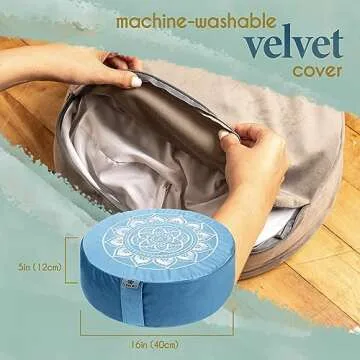 Florensi Meditation Cushion for Ultimate Comfort in Yoga