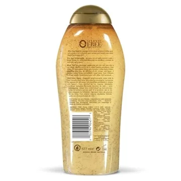 OGX Coconut Coffee Exfoliating Body Scrub for Silky Skin