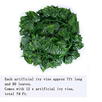 Kalolary 84 Feet Artificial Ivy Garlands for All Occasions