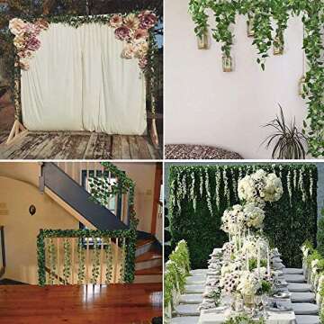 Kalolary 84 Feet Artificial Ivy Garlands for All Occasions
