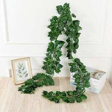 Kalolary 84 Feet Artificial Ivy Garlands for All Occasions
