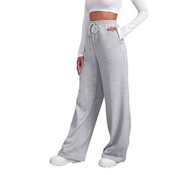 Floerns Women's High Waist Baggy Sweatpants - Comfortable & Stylish