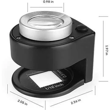 Amoper 30X Loupe Magnifier - Explore Details with Ease