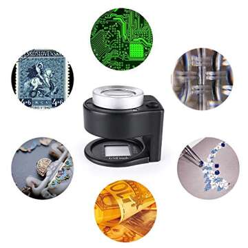 Amoper 30X Loupe Magnifier - Explore Details with Ease