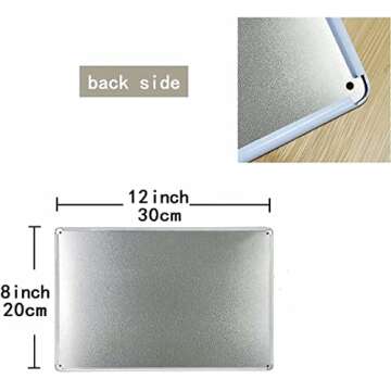 Buddy the Elf! The Code of Elves Poster Retro Metal Tin Vintage Sign 12 X 8 Inch Home Bar Man Cave Wall Decor