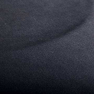 Tobbi Salon Barber Chair Mat 4 ft. x 5 ft. -1/2''Thick Anti Fatigue Beauty Floor Mat Black