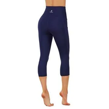 CODEFIT Women’s Power Flex Yoga Pants with Mesh Panels