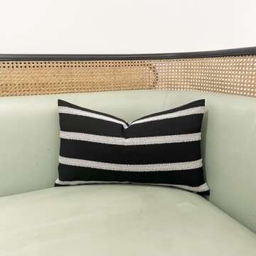 Buy Slow Cow Lumbar Throw Pillow Cover 12 x 20 Inches