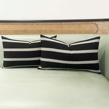 Buy Slow Cow Lumbar Throw Pillow Cover 12 x 20 Inches