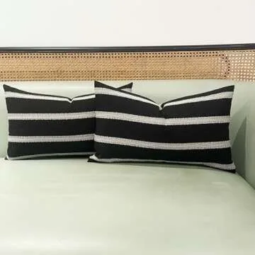 Buy Slow Cow Lumbar Throw Pillow Cover 12 x 20 Inches