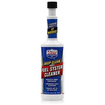 Lucas Oil 10512 Deep Clean Fuel System Cleaner - 16 Ounce