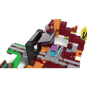 Shop LEGO Minecraft Nether Portal Building Kit - 470 Pieces