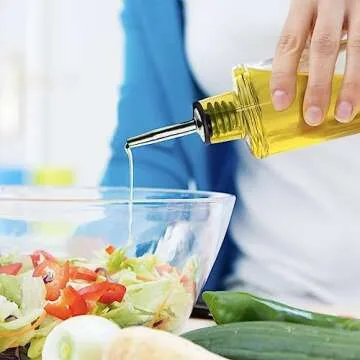 Stainless Steel Classic Bottle Pourers with Dust Caps 6 Pcs