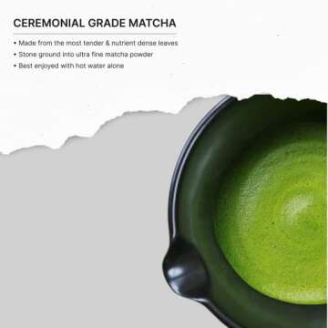 FKRO Organic Ceremonial Grade Matcha Green Tea Powder from Uji, Japan. 1st Harvest, Single Origin, Sugar-free. Flown in Fresh from Japan Every Month (30g/1.06oz) Tin