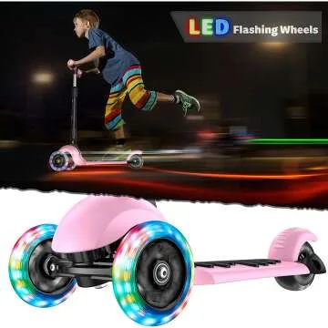 Adjustable Height 3-Wheel Scooter