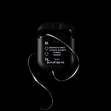 MOON Graphite Grey Clean Slide™ Floss