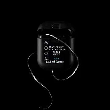 MOON Graphite Grey Clean Slide™ Floss