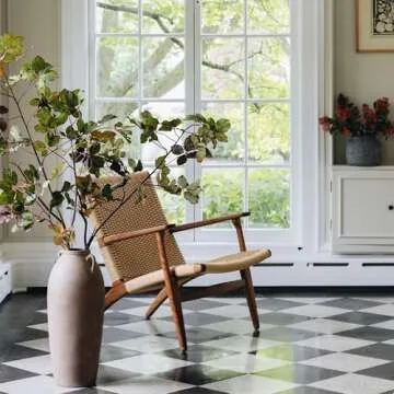 Afloral 47" Burgundy Green Faux Chestnut Leaf Branch