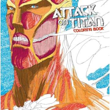 Attack on Titan Coloring Book - Creative Fun for Fans