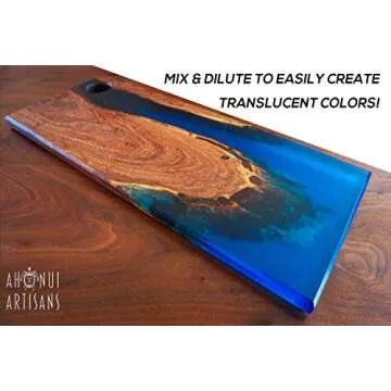 Highly Concentrated Epoxy Resin Color Pigment, 6 Colors