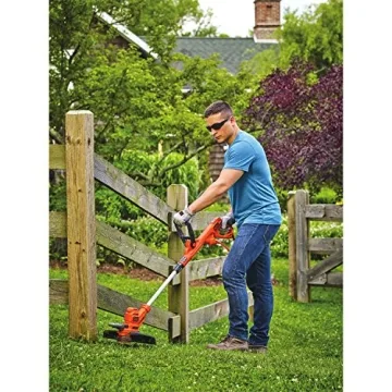 BLACK+DECKER Electric String Trimmer 14-inch Powerful Lawn Care