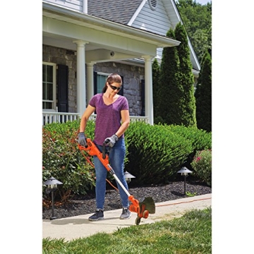 BLACK+DECKER Electric String Trimmer 14-inch Powerful Lawn Care