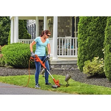 BLACK+DECKER Electric String Trimmer 14-inch Powerful Lawn Care