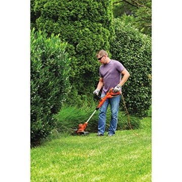 BLACK+DECKER Electric String Trimmer 14-inch Powerful Lawn Care