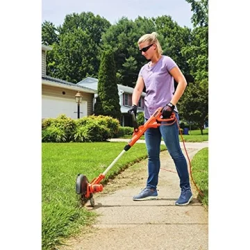 BLACK+DECKER Electric String Trimmer 14-inch Powerful Lawn Care