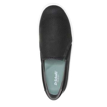 Dr. Scholl's Shoes Womens Nova Slip On Fashion Sneaker Black Nubia Perf 6 M