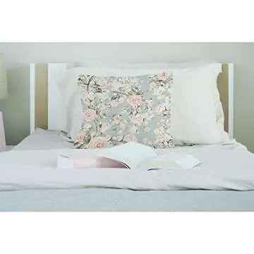 EKOBLA Watercolor Rose Pillow Cover Stylish Home Decor