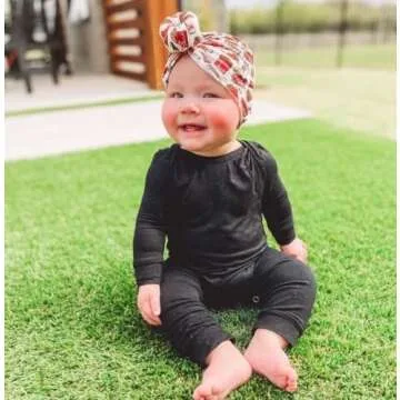 Plain Silky Long Sleeve Baby Romper (Army Green, 12-18 Months)