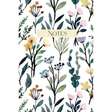 Floral Note Journal: Embrace Your Creativity with Nature's Inspiration