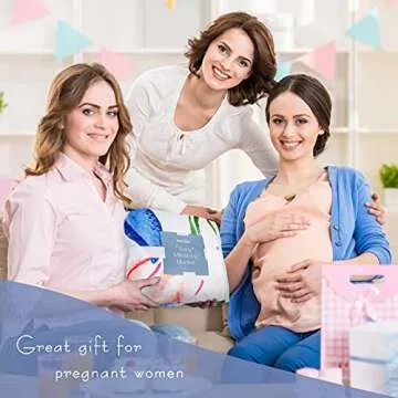 InnerSafe Baby Milestone Blanket Soft Ocean Design for Babies