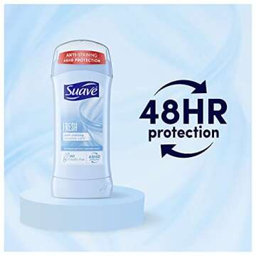 Suave 24-Hour Invisible Solid Deodorant for Women